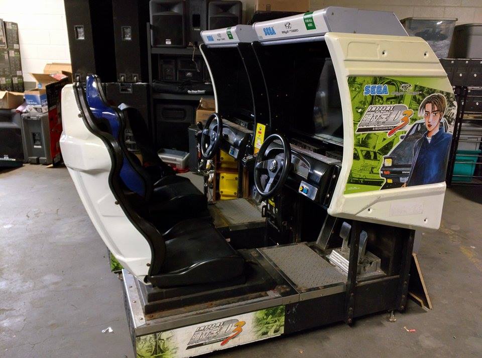 Initial D Arcade at No Brand Con!