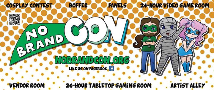 Pre Registration for No Brand Con 2016 is Open!